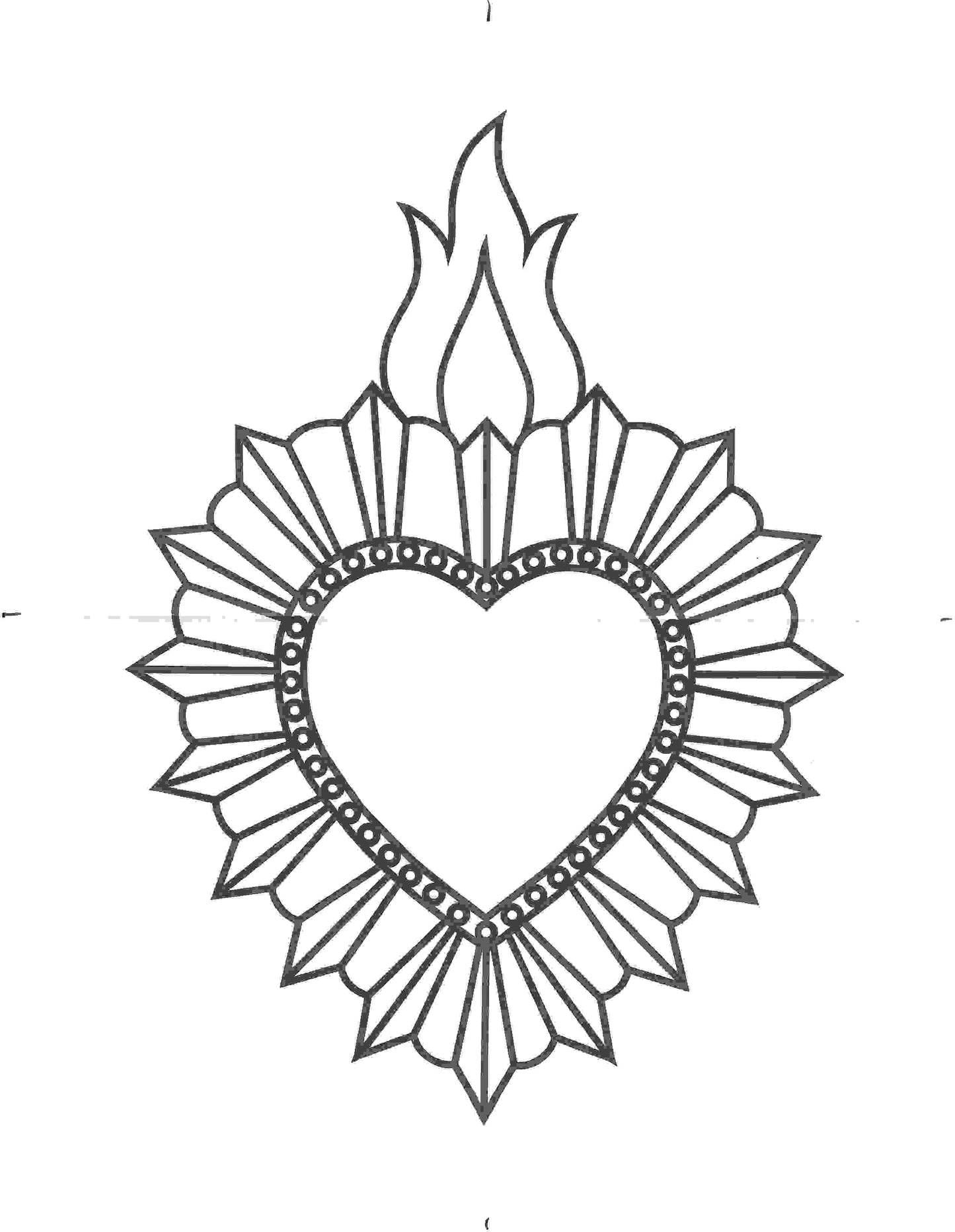 Vinyl Decal "Corazon Picas"